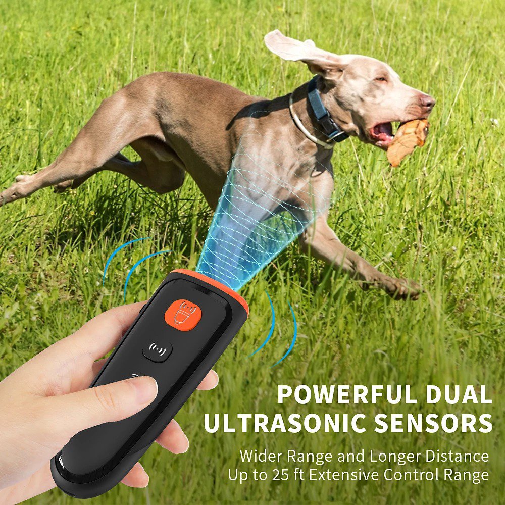 MASBRILL Dog Repeller No Dog Noise Anti Barking Device Ultrasonic Dog Bark Deterrent