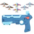 Airplane Launcher Bubble Catapult With 6 Small Plane Toy Funny