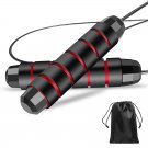 Cable Steel Wire JUMP ROPE BLACK RED BLUE GREEN Fitness Workout Training