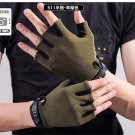 Anti-Slip Fingerless gloves Men Half Finger Fishing Hunting Cycling Gloves