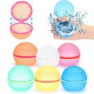6pcs Magnetic Reusable Water Balloons Refillable Water Balloon Quick Fill Self