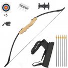 Reverse Bow Adult Bow And Arrow Shooting Practice Shooting And Hunting Set