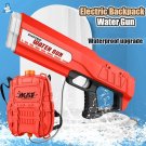 Electric Water Gun Toys Automatic Water Soaker Guns Large-Capacity Backpack Summer Pool Party
