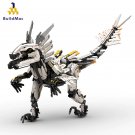 BuildMoc Horizon Mecha Clawstrider Monster Building Blocks West Thunder Zero Dawn Tooth