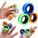 Funny Fidget Spinner Magnetic Ring Unzip Toy Anti Stress Figet Toys Hotwhells Stress