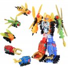 5 IN 1 Transformation Robot toy Insect Robot Car Body Deformation Robot