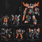 996PCS City War Super Robot Building Blocks Boys Toys Military Warrior Mecha Transformation