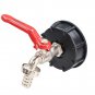 1PC 1/2''x3/4'' 16MM Metal Water Tap with S60 Coarse Thread IBC Tank Cover 1-2 Ways