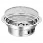 BBQ Charcoal Grill Korean BBQ Grill Non-stick Stainless Steel Charcoal Stove Portable Camping