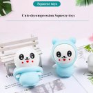Slow Rising toy cartoon toy vent ball change clothes Panda Squeeze Stress Relief toys