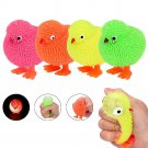 Led Light Novelty Chickens Squidgy Sensory ToyStress Relief 1PC Random Color