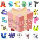 26 Style Alphabet Building Blocks Kit English Letters Lore Education