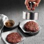 Hamburger Patty Maker Press 304 Stainless Steel Non-Stick Round Manual Rice Ball Mold Thickness