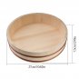 Wooden Sushi Rice Mixing Tub Copper Band