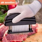 48 Blades Needle Meat Tenderizer Stainless Steel Knife Meat Beaf Steak Mallet Meat