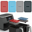 Soft Kitchen Rectangle Oven For Ninja DZ201 Foodi Air Fryer Mat Reusable Silicone Liners