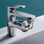 Rotatable Multifunctional Extension Faucet Aerator 1080 Degree Swivel Robotic Arm Water Filte
