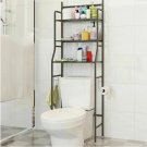 The Toilet Storage Rack 3-Tier Metal Bathroom Shelf Space Saver Rack