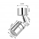 Universal 360° Rotate Kitchen Faucet Extender Aerator Plastic Splash Filter