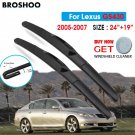 Car Wiper Blade For Lexus GS430 24"+19" 2005-2007 Atuo Windscreen Windshield Wipers Blades
