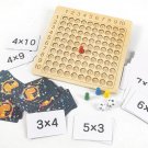 Children 99 Multiplication Table Math Toys Arithmetic Teaching Aids Montessori Educational