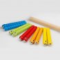 Wooden Strawberry Magnetic Bug Catching Game 5 Worms 1 Trematode