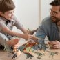 Mini Dinosaur Toys Model 12pcs Children's Educational Toys Cute Simulation Animal