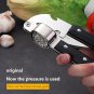 Stainless Steel Garlic Press Household Garlic Garlic Press Manual Garlic