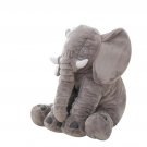 1pcs 40cm Gray Elephant Soft Pillow Baby Sleeping