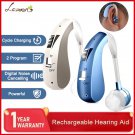 Rechargeable Mini Digital Hearing Aid Listen Sound Amplifier