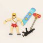 5/10/15 pcs Unique Fortnites Toys Figure With Weapon Accessory Peely