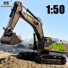 1:50 Huina 1721 Excavator Toy Vehicles Alloy Diecasts Crawler