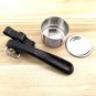 1PCS Black Professional Kitchen Tool Safety Hand-actuated Can Opener Side Cut Easy