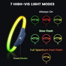 DOGCARE LC01 LED Dog Collar 7 Colors Luminous Collar Anti-lost Light Waterproof