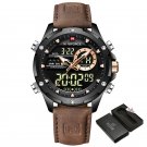 NAVIFORCE Digital Men Military Watch Waterproof Wristwatch LED Quartz Clock Sport Watch