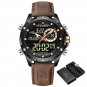 NAVIFORCE Digital Men Military Watch Waterproof Wristwatch LED Quartz Clock Sport Watch