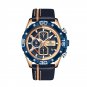 NAVIFORCE Sports Watches for Men Luxury Brand Military Waterproof Genuine Leather Wrist Watch