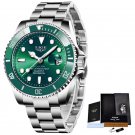 LIGE Top Brand Luxury Fashion Diver Watch Men 30ATM Waterproof Date Clock Sport Watches