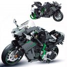 New Speed Champions Carbon Fiber Kawasaki H2R Motorcycles Building Blocks