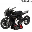 1981PCS Superhero Dark Knight Moto Motorcycle Building Blocks Bricks Joker
