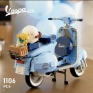 Roman Holiday Vespa 125 MOC 10298 Famous Motorcycle City MOTO Assembled
