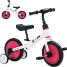 Beginner Toddler Training Bicycle for Boys Girls 2-4, 4-in-1 Kids Balance Bike