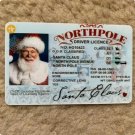 Card Santa Claus Flying Licence Christmas Eve Driving Licence Christmas Gift