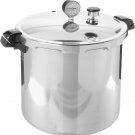 Presto 01784 23-Quart Induction Compatible Pressure Canner, Silver, Aluminum