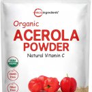 Pure Acerola Cherry Powder Organic, Natural and Organic Vitamin C Powder (Immune Vitamin)