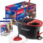 O-Cedar Easywring Spin Mop & Bucket With 2 Extra Refills