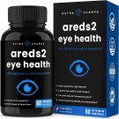 Eye Vitamins with Lutein and Zeaxanthin - AREDS 2 Formula for Macular Degeneration, Strain, Dry Eyes