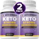 Keto Strong Pills Advanced Weight Loss Diet 800mg Keto Burn GT BHB Ketones 2PACK