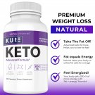 Kure Keto Advanced Weight Loss Pills Clarity Focus Energry Boost BHB Fat Burner