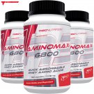 AMINOMAX BCAA Amino Acids 160 Whey Protein Pills Glutamine Build Muscle Recovery